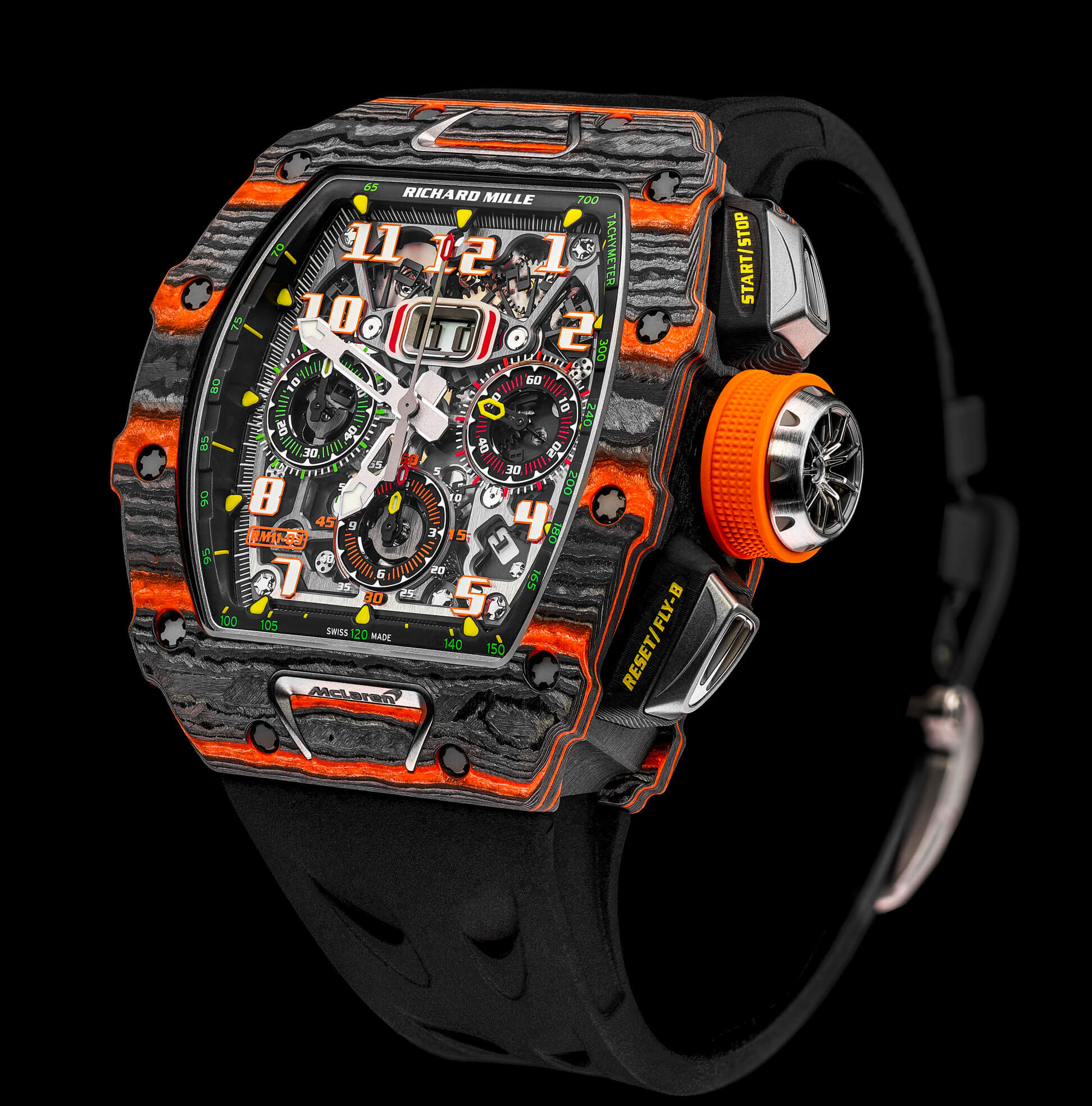 Richard mille RM11-03 McLaren Automatic front strap