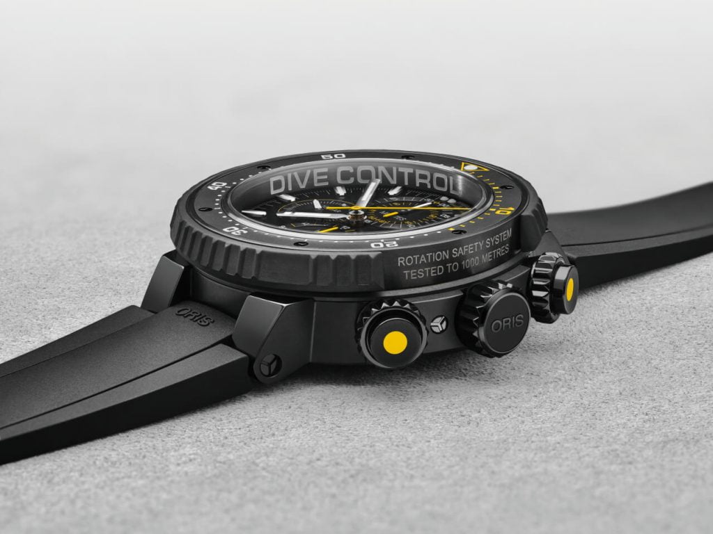 Oris Dive Control Limited Edition lado
