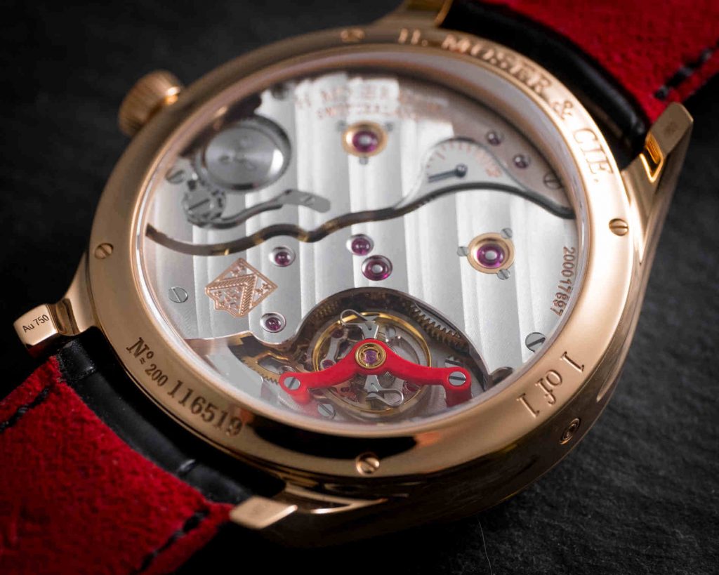 Endeavour Perpetual Moon Concept Only Watch debajo del reloj trasera 2