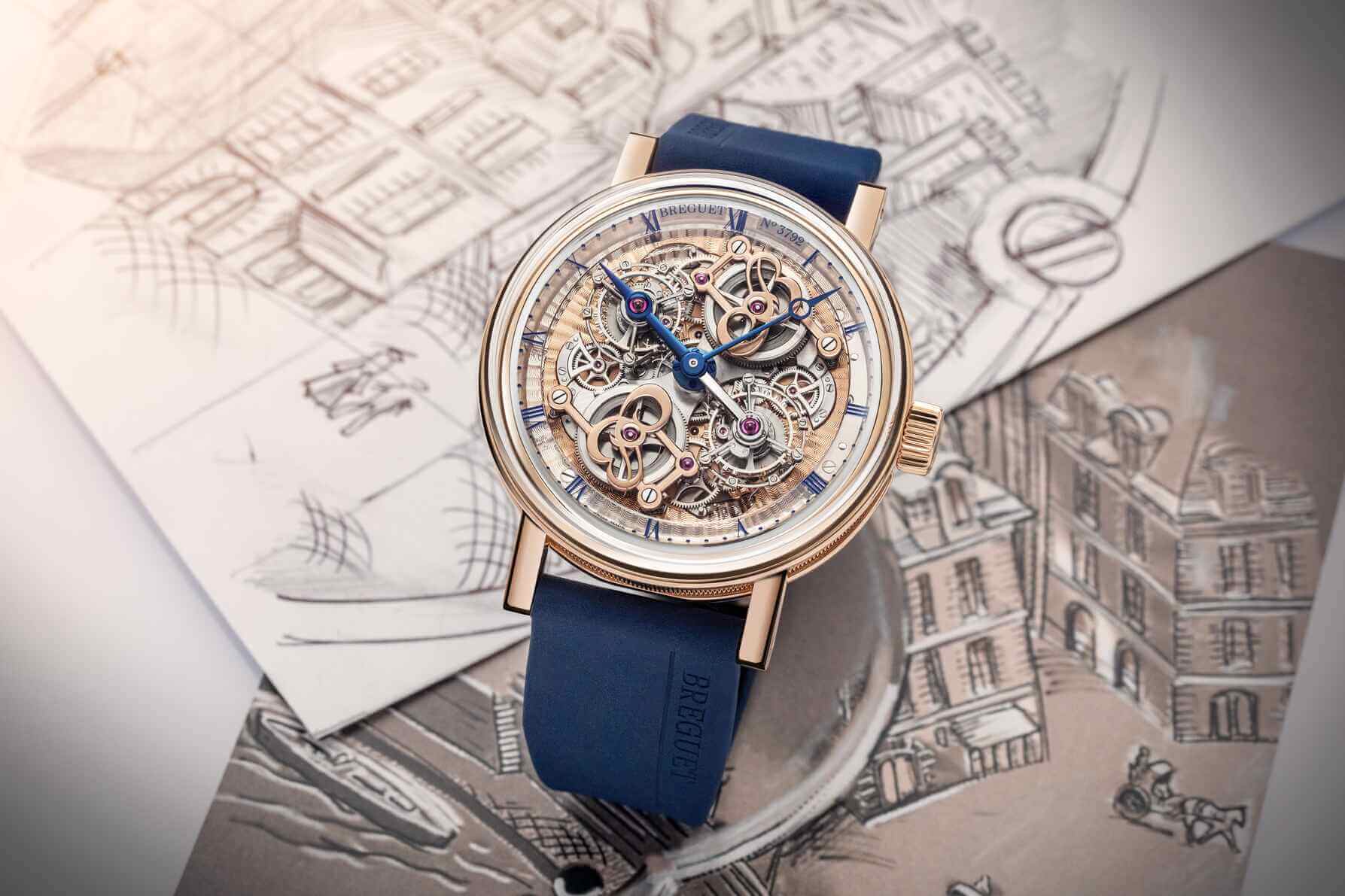 Breguet Double Tourbillon Quai de l Horloge 5345 Debajo del Reloj